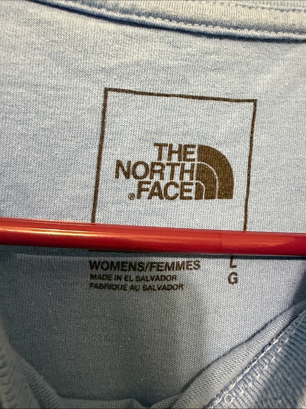 The North Face Women’s Short-Sleeve Blue Logo Tee - Picture 2 of 4